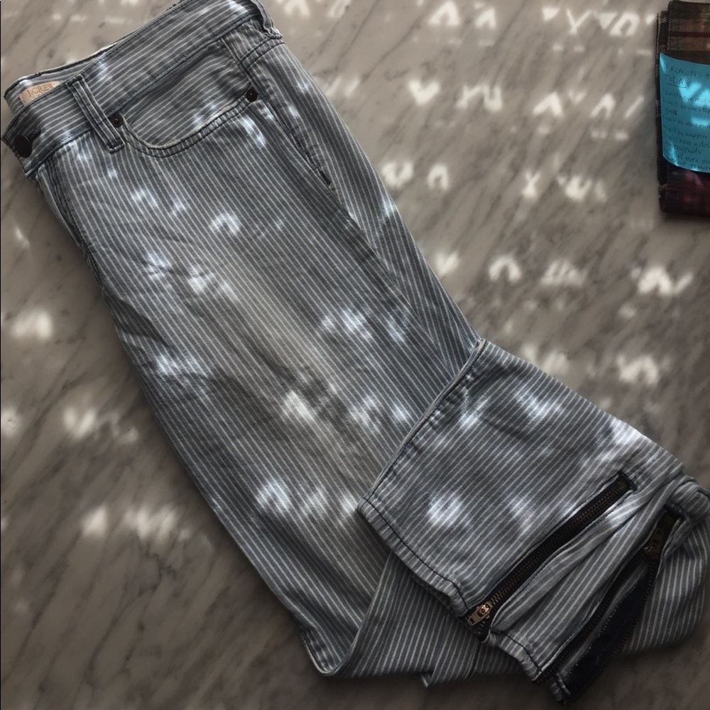 JCREW striped pants